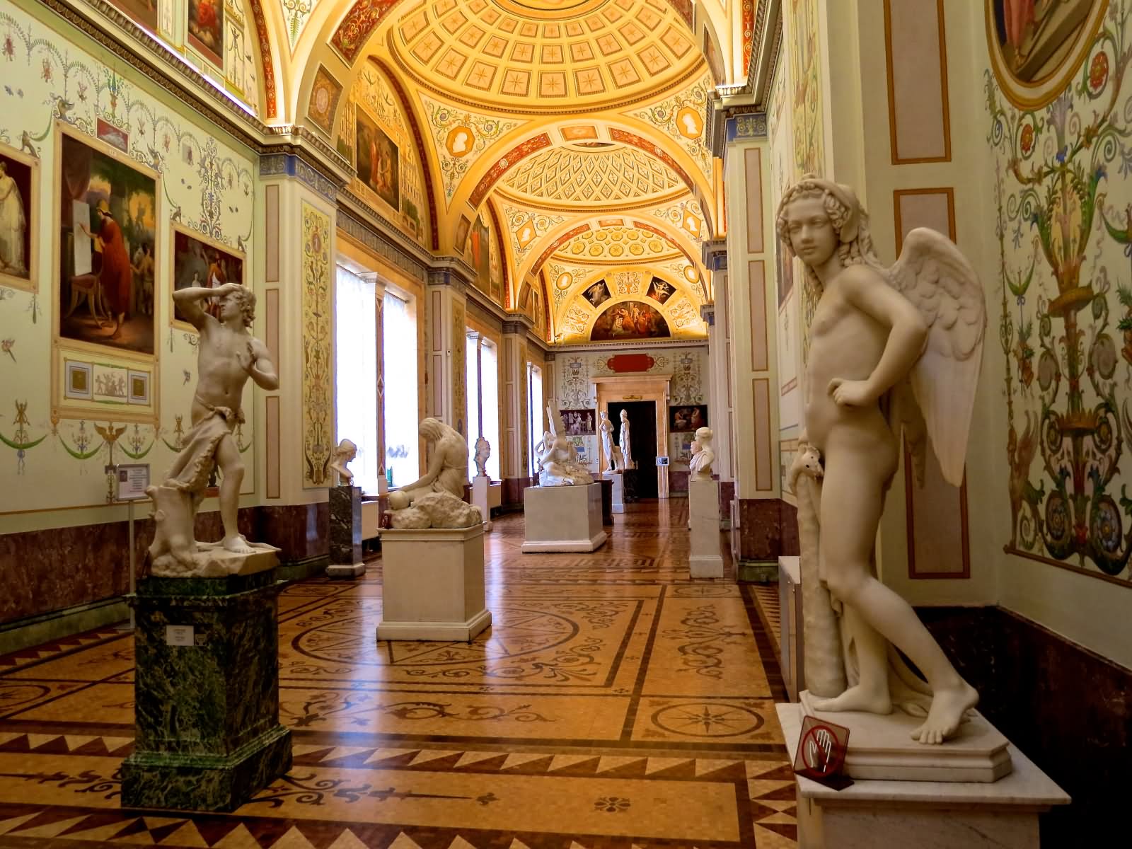 Angels Sculptures Inside The Hermitage Museum, St. Petersburg