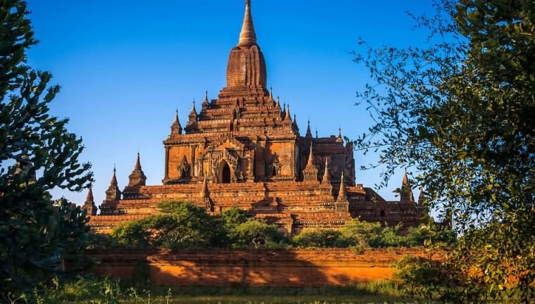 Backside View Of The Sulamani Temple, Bagan, Myanmar
