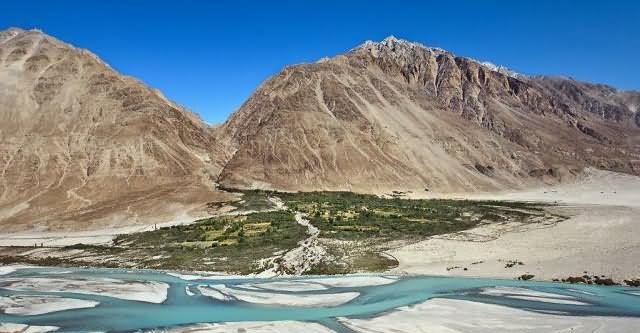 Beautiful Image Of Nubra Valley In Leh Ladakh