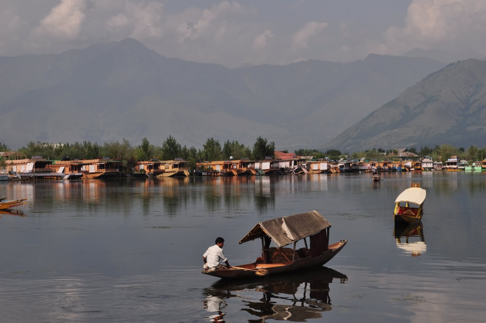 Boats In Dal Lake, Srinagar