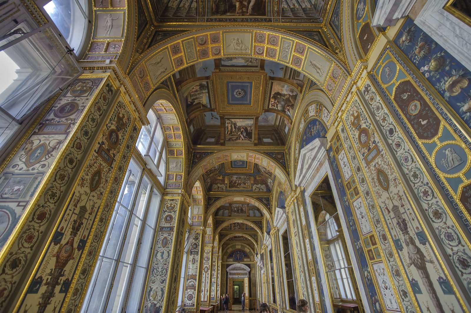 Corridor Raphael Loggias Inside The Hermitage Museum