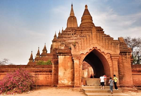 Entrance Of Sulamani Temple, Bagan, Myanmar