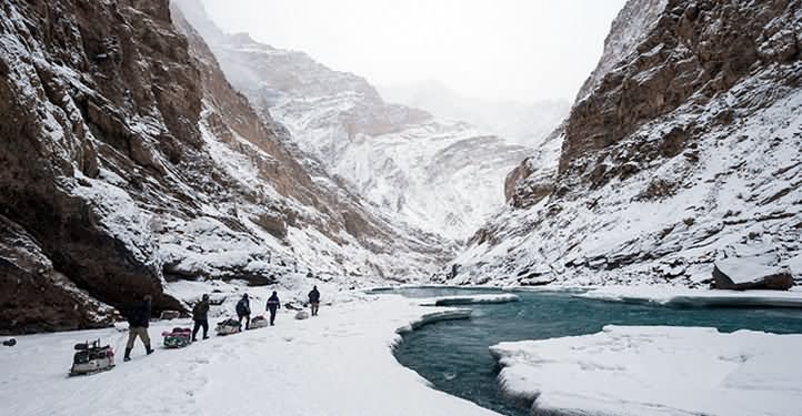 Frozen Zanskar Valley Trek In Ladakh