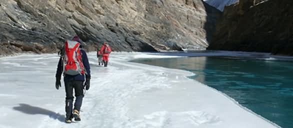 Frozen Zanskar Valley Trek Picture