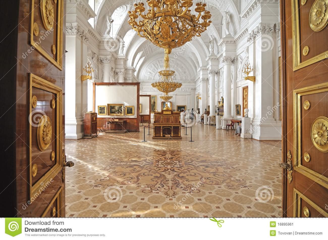 Hermitage Museum Corridor, St. Petersburg Picture