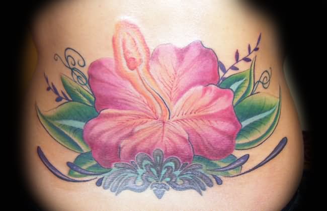 Hibiscus Tattoo Design Idea