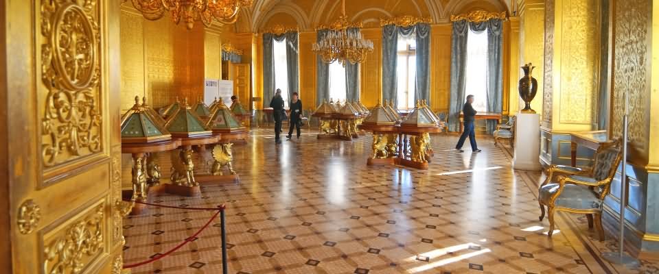 Inside The Hermitage Museum In St. Petersburg