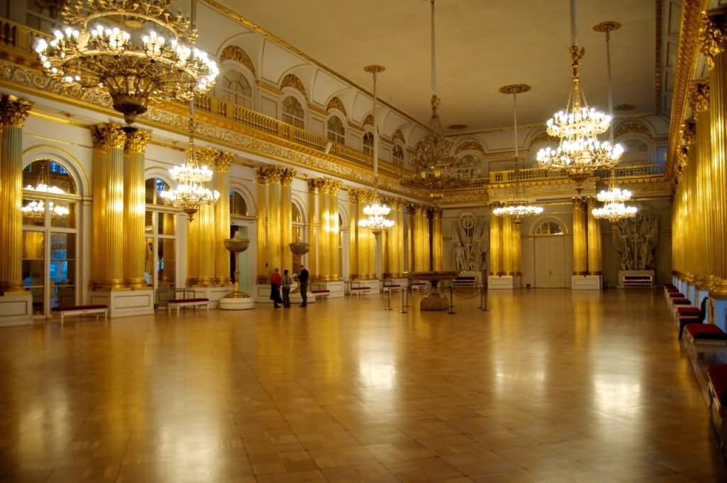 Interior Of The Hermitage Museum, Russia