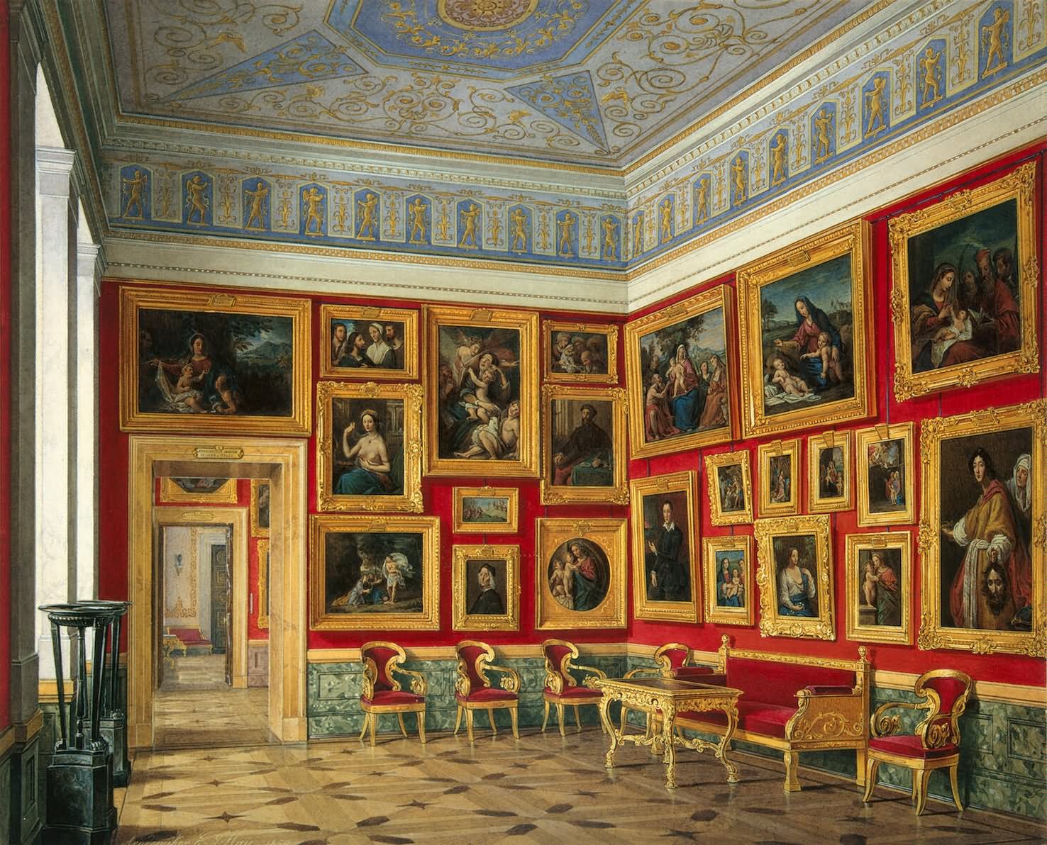 Italian Images Gallery Inside The Hermitage Museum, Russia