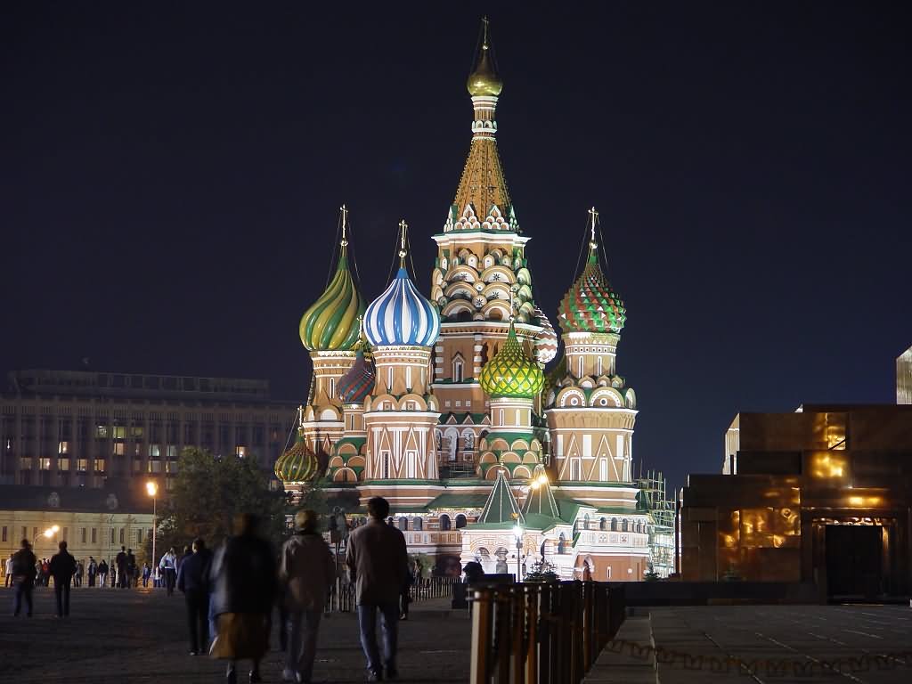 Kremlin Palace Night View