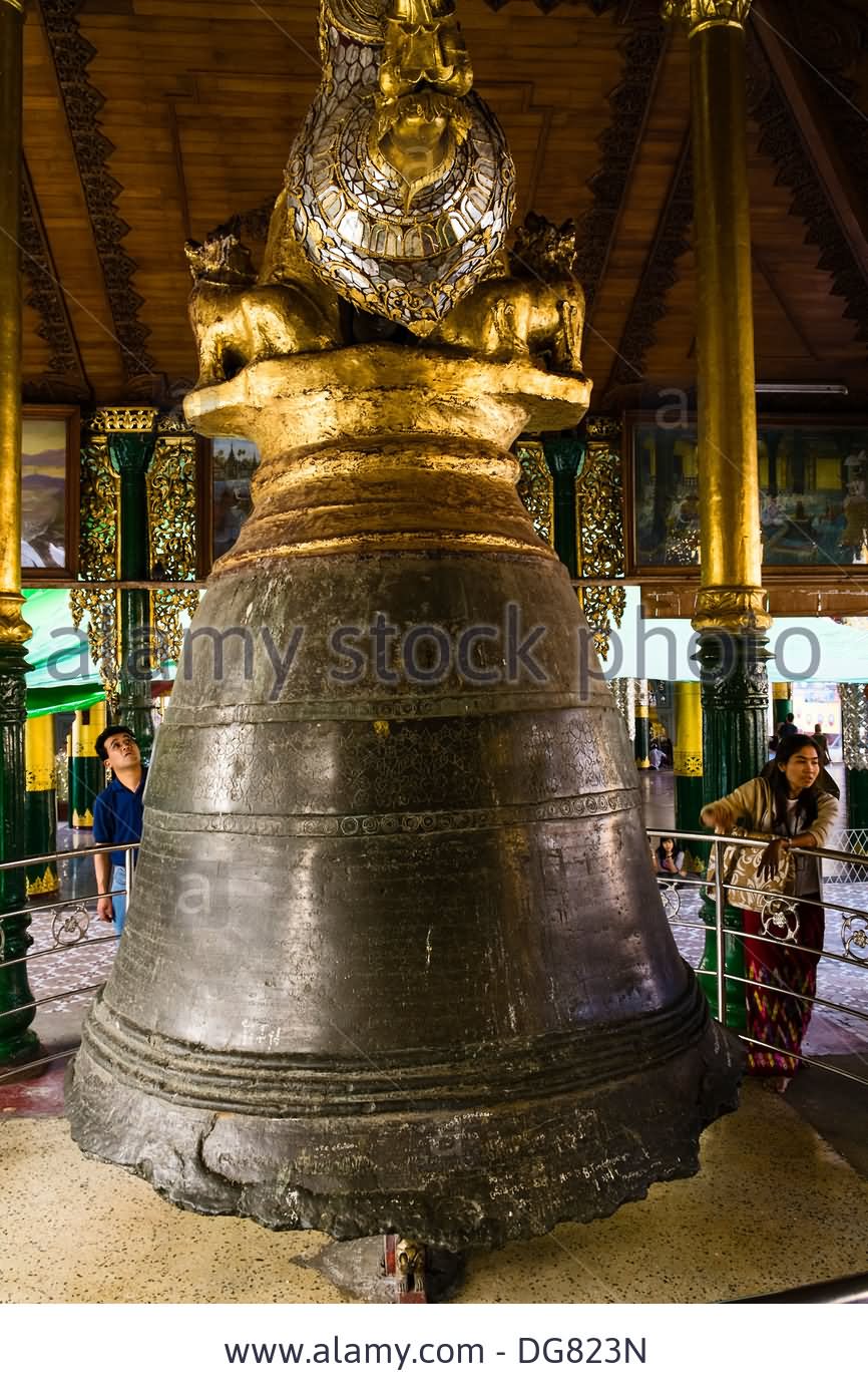 MahaTissada Gandha Bell Inside The Shwedagon Pagoda