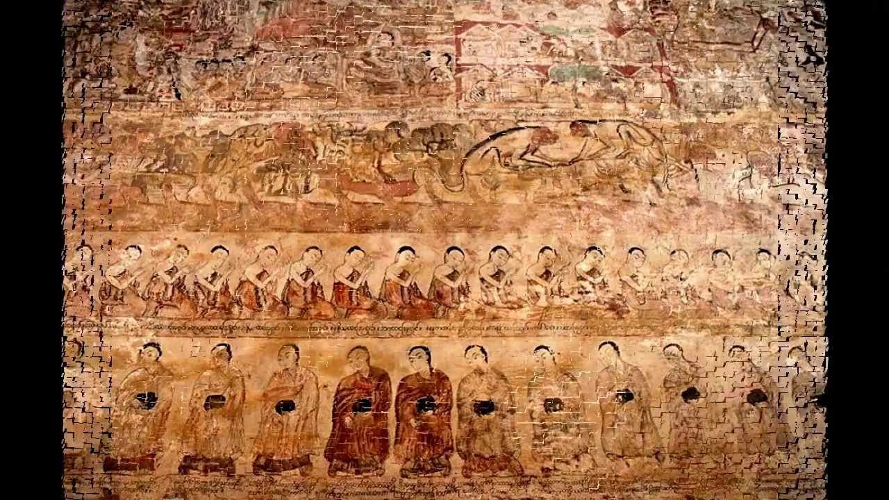 Mural Paintings Inside The Sulamani Temple In Bagan