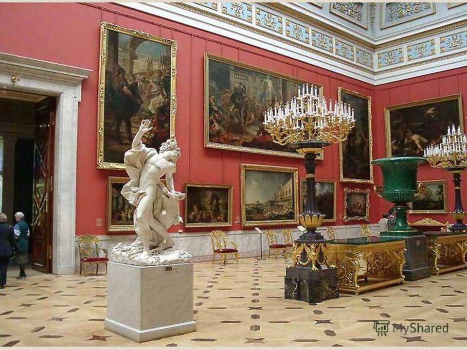 Sculpture Inside The Hermitage Museum, St. Petersburg