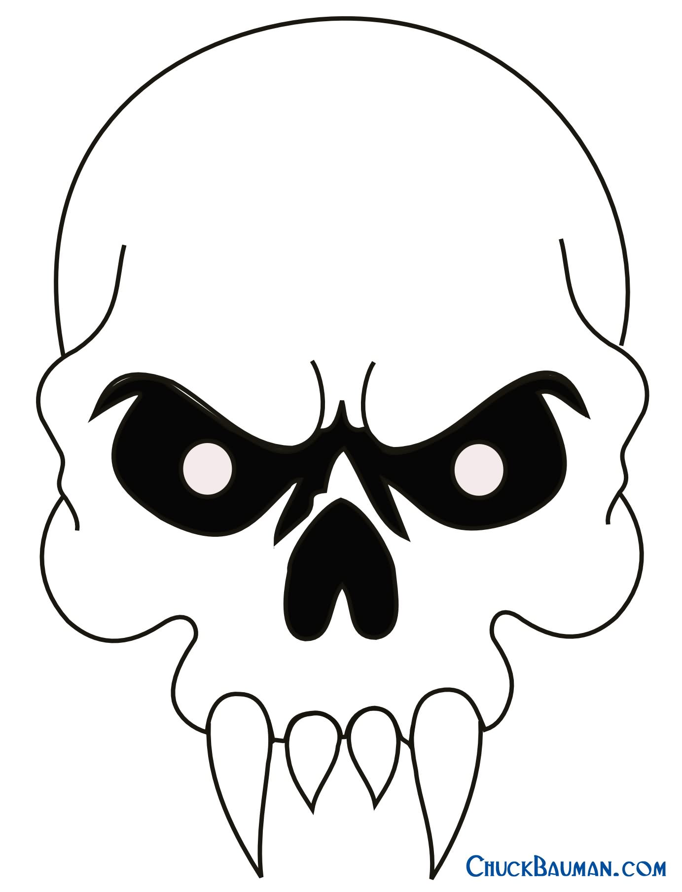 Beginner Skull Tattoo Easy Tattoo Design This type of font is quite easy to draw but to make it look good on a tattoo the key is to use straight lines. beginner skull tattoo easy tattoo design