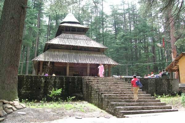 Stais Way To The Hadimba Devi Temple