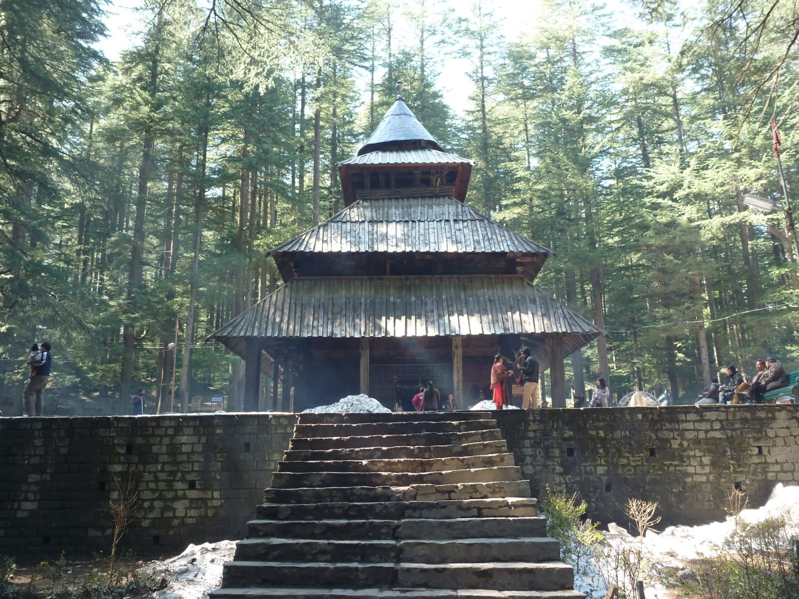 Temple Of Hadimba Devi At Manali