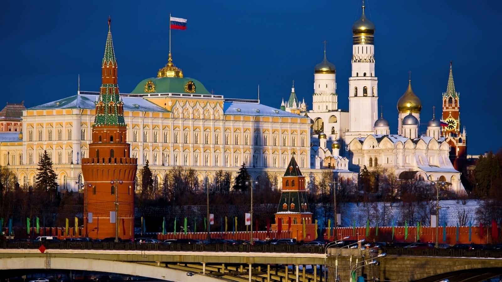 The Big Kremlin In Moscow, Russia