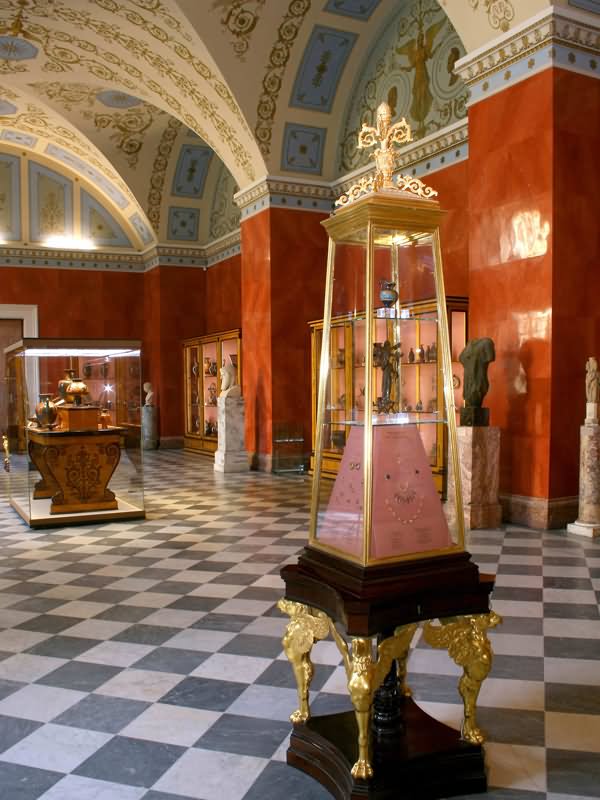 The Egyptian Hall Inside The Hermitage Museum
