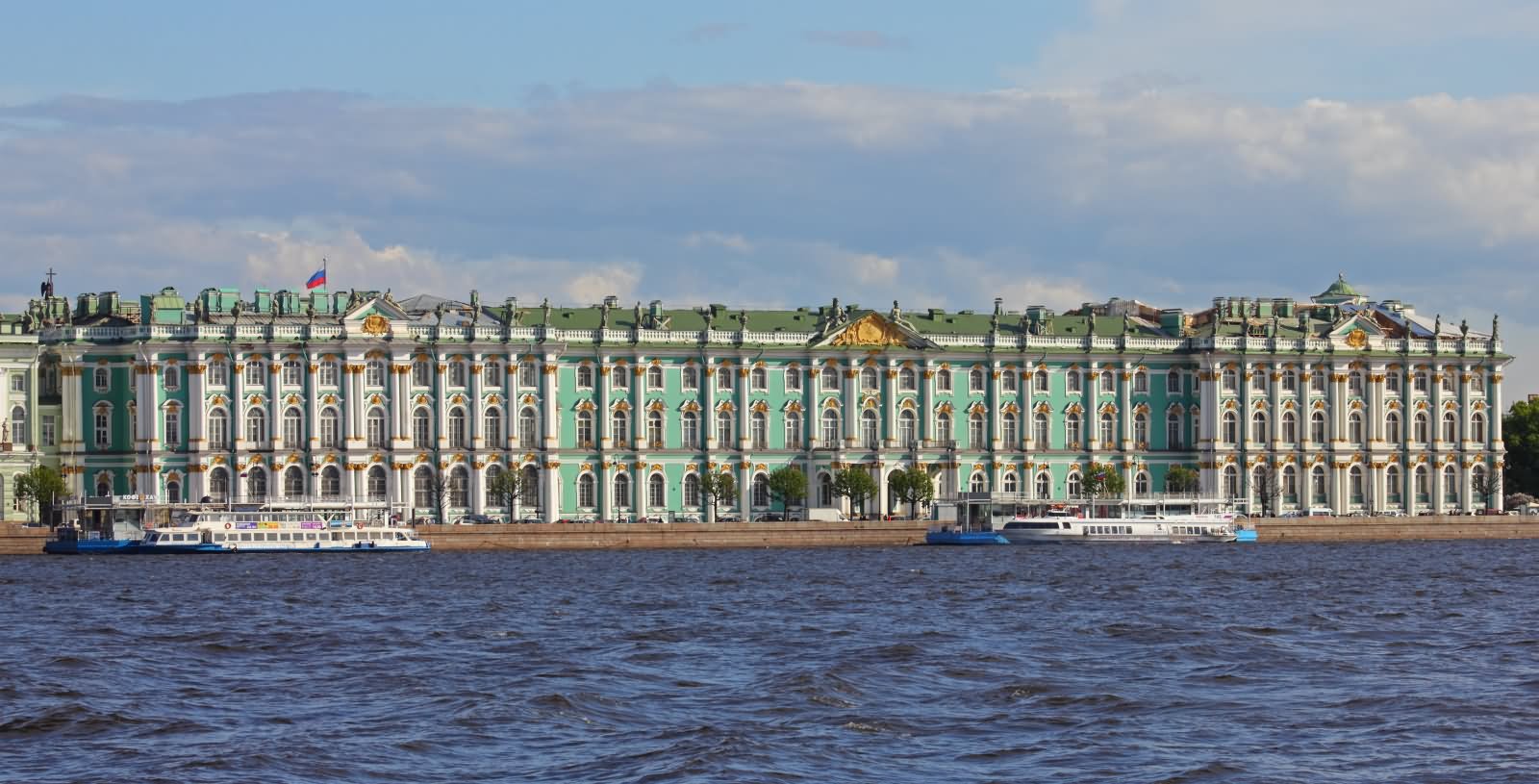 The Hermitage Museum View Across The Neva River