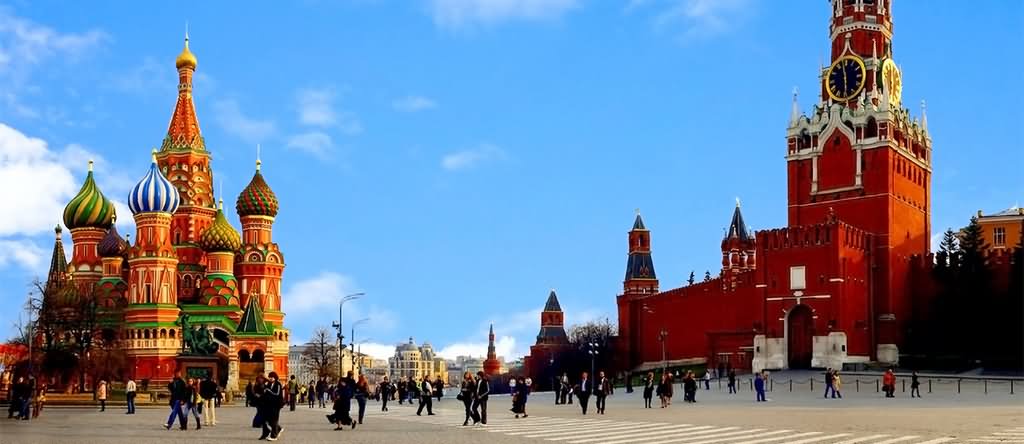 The Kremlin And Red Square Of Moscow