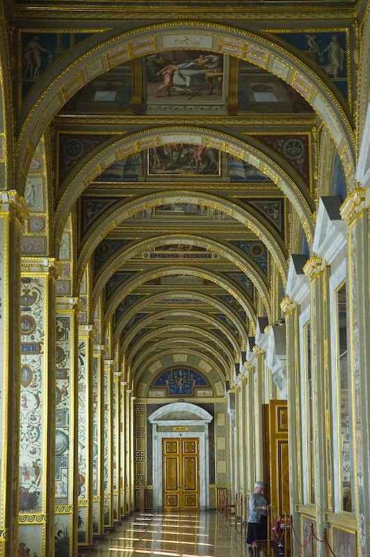 The Raphael Loggias Inside The Hermitage Museum