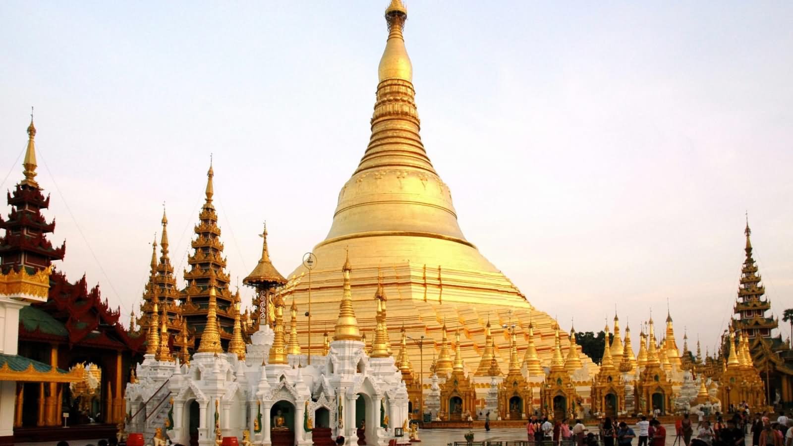 The Shwedagon Pagoda In Yangon Picutre
