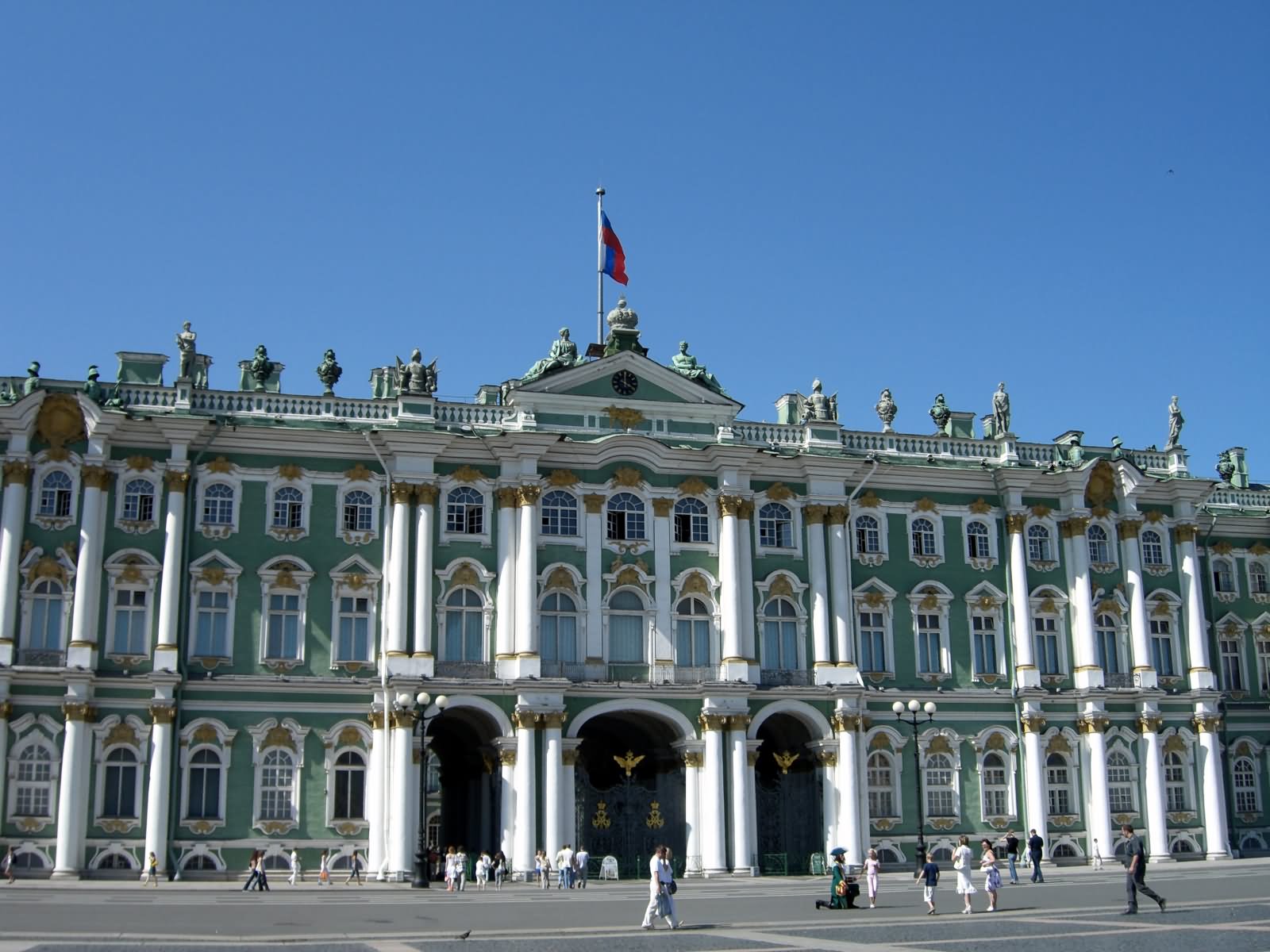 The Winter Palace At Hermitage Museum Picture