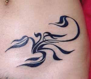 Unique Scorpion Tattoo Design