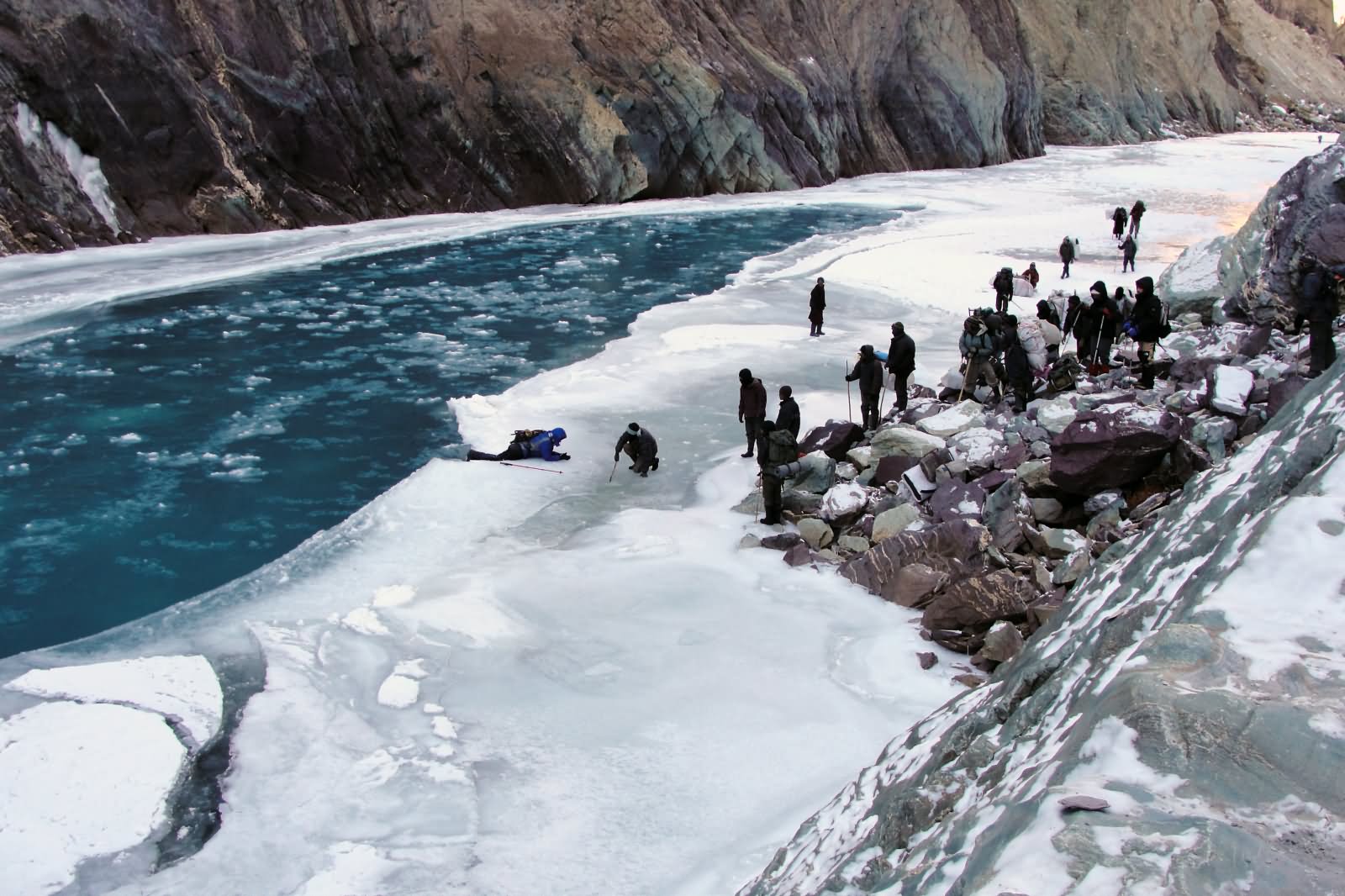 Zanskar Valley Frozen River Picture