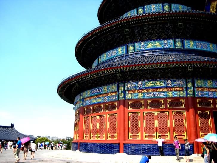 Adorable Building Of The Temple of Heaven, Beijing