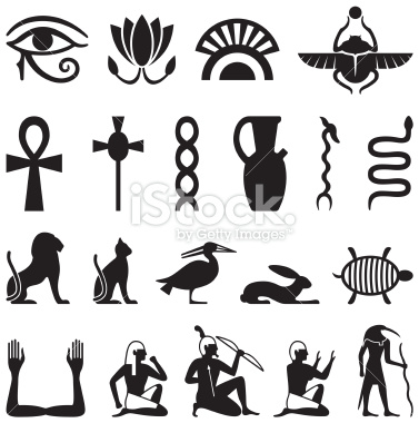 Egyptian Symbol Tattoo Design