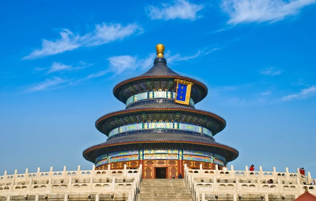 Front Picture Of The Temple of Heaven, Beijing