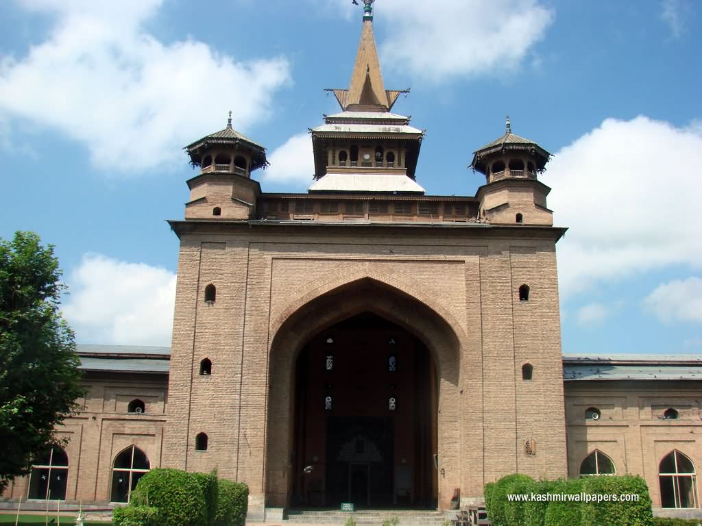 Main Entrance Of The Jamia Masjid, Srinagar