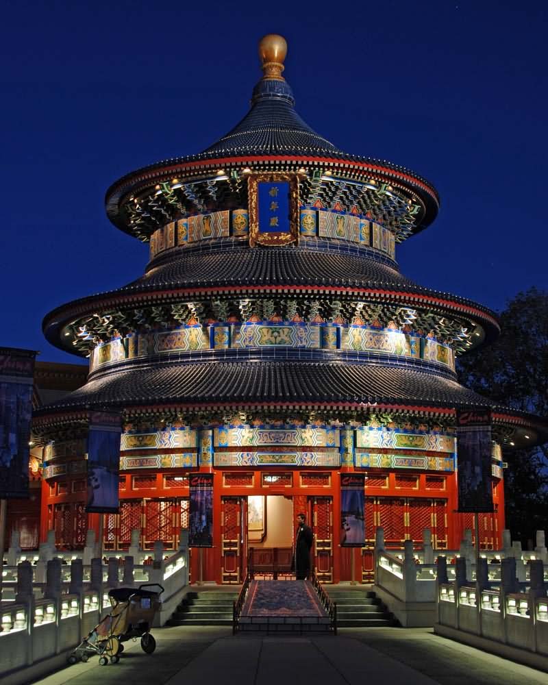 Night View Of The Temple of Heaven, Beijing