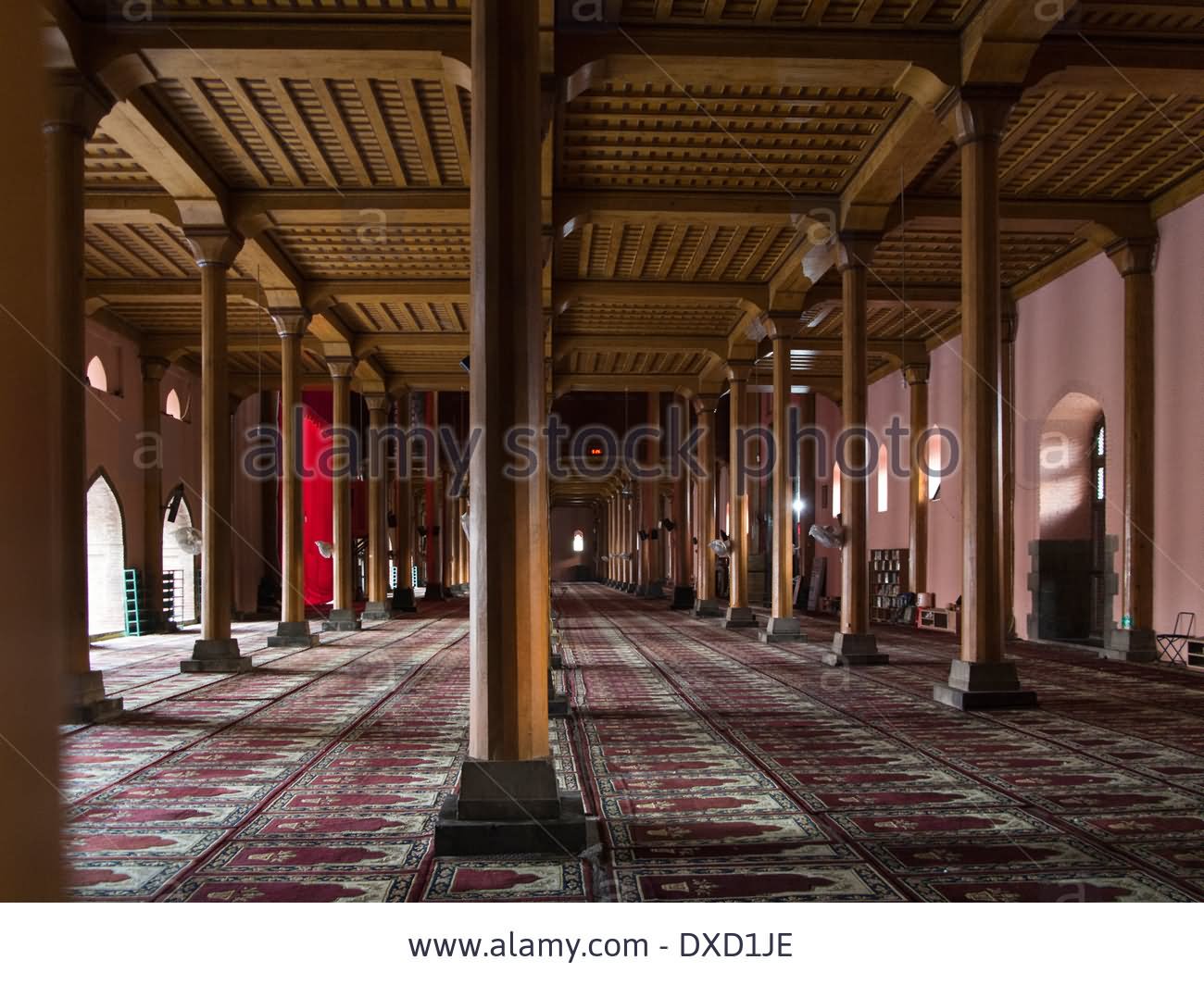 Pillars Inside The Jamia Masjid, Srinagar