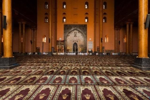 Prayer Hall Inside The Jamia Masjid, Srinagar