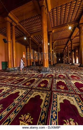 Prayer Hall Inside The Jamia Masjid