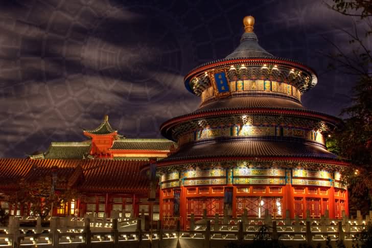 Temple Of Heaven Night Picture
