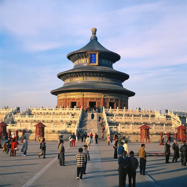 Temple of Heaven Evening Time View