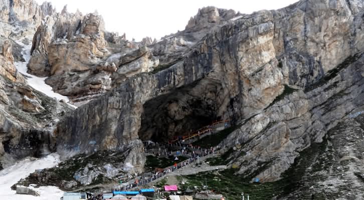 The Amarnath Temple Cave