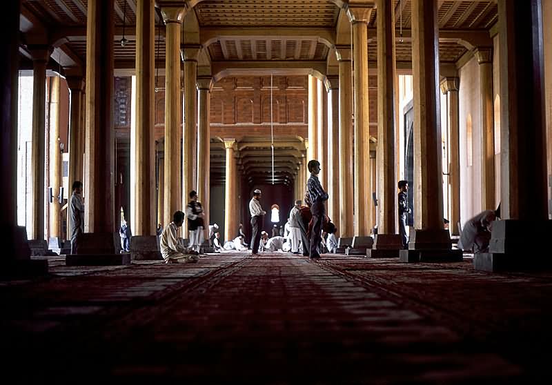 The Jamia Masjid Prayer Hall Inside Picture