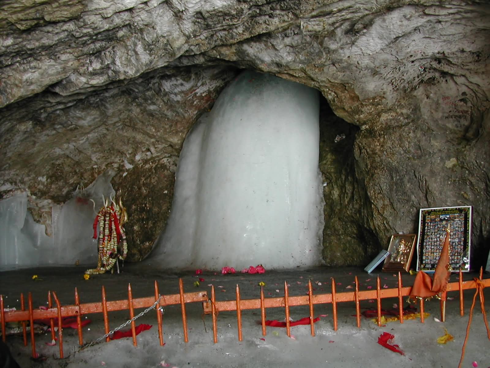 The Linga At The Amarnath Temple Picture
