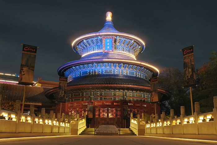 The Temple of Heaven At Night