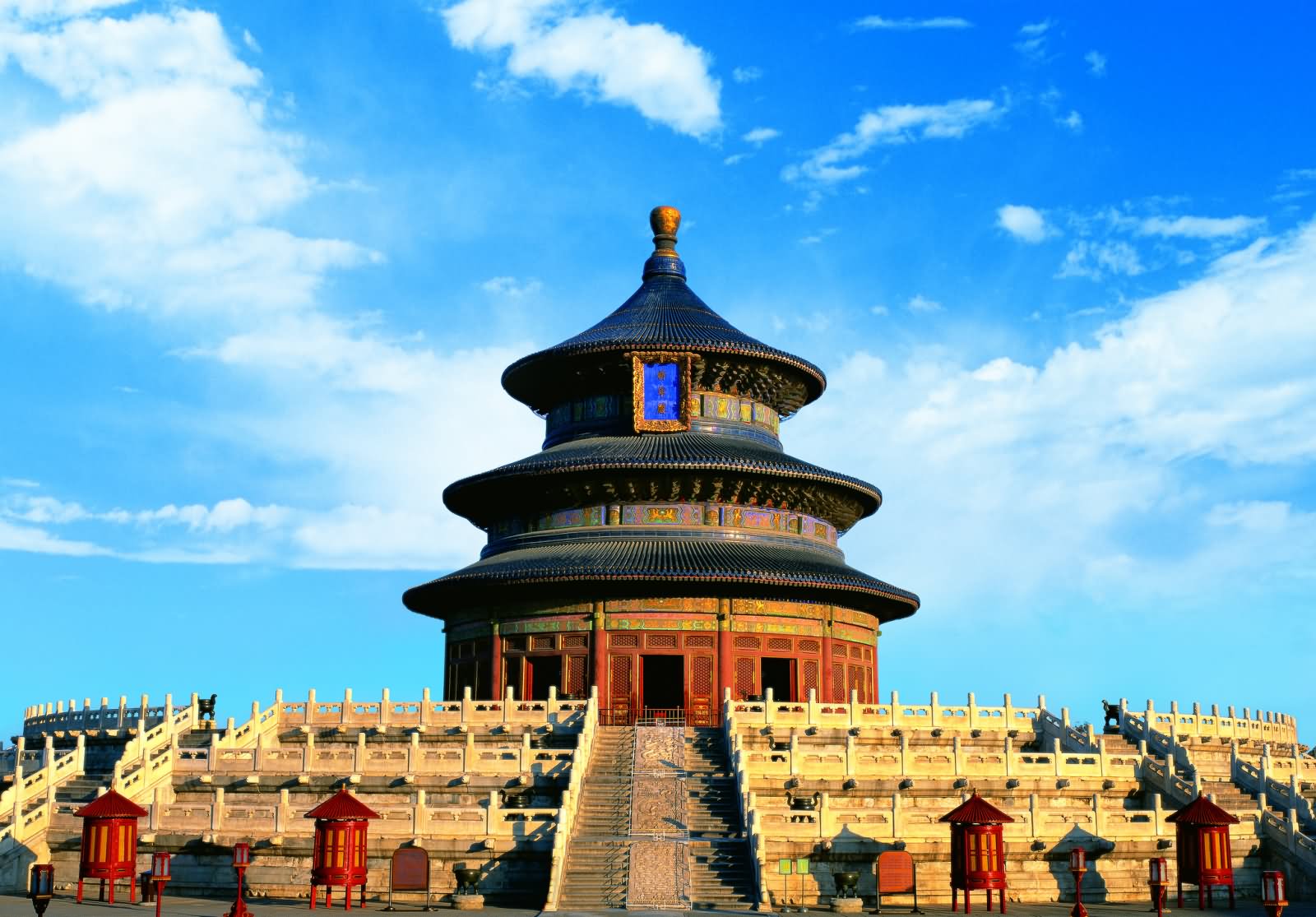 The Temple of Heaven Evening Time View