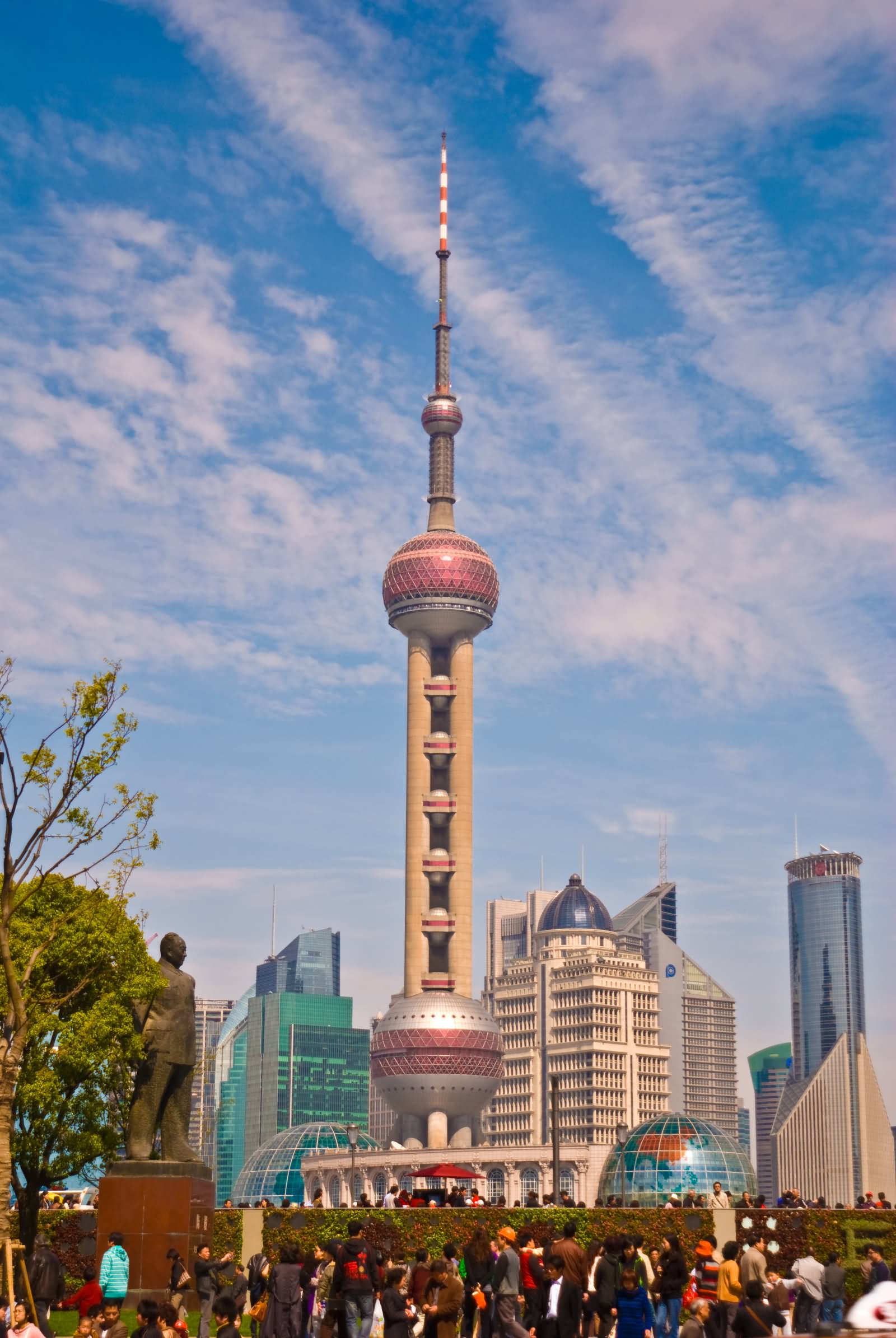 Beautiful Picture Of Oriental Pearl Tower, Shanghai