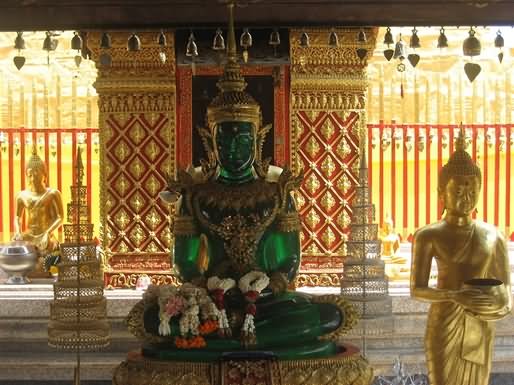 Beautiful Statue Inside The Jade Buddha Temple