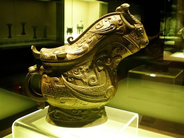 Bronze Utensil Inside The Shanghai Museum