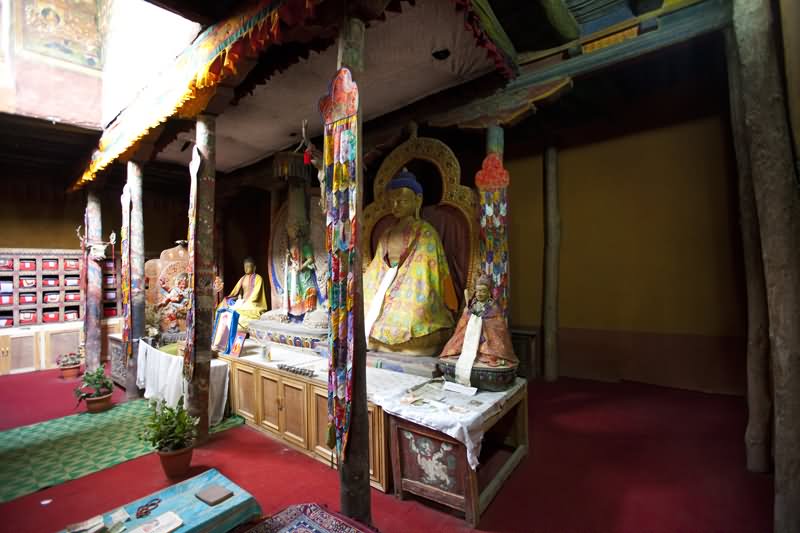 Buddha Temple Inside The Leh Palace