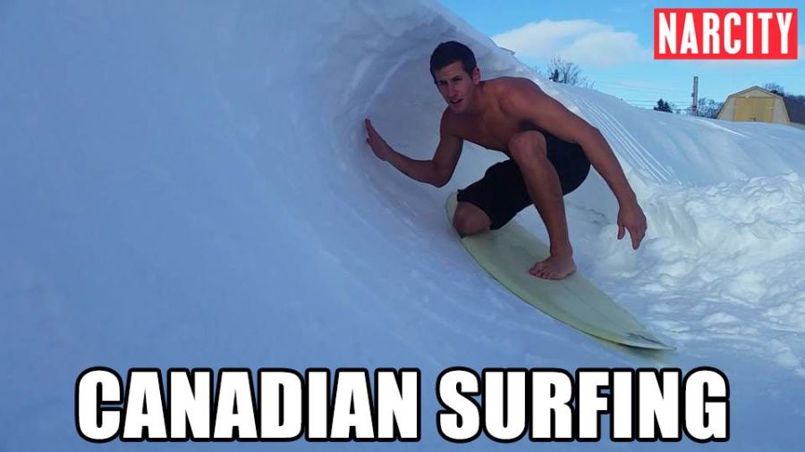 Canadian Surfing Funny Surfing Meme Picture For Facebook