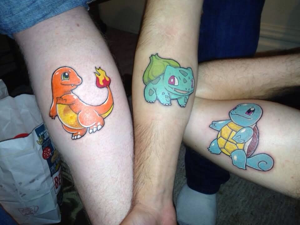 40+ Best Pokemon Tattoos